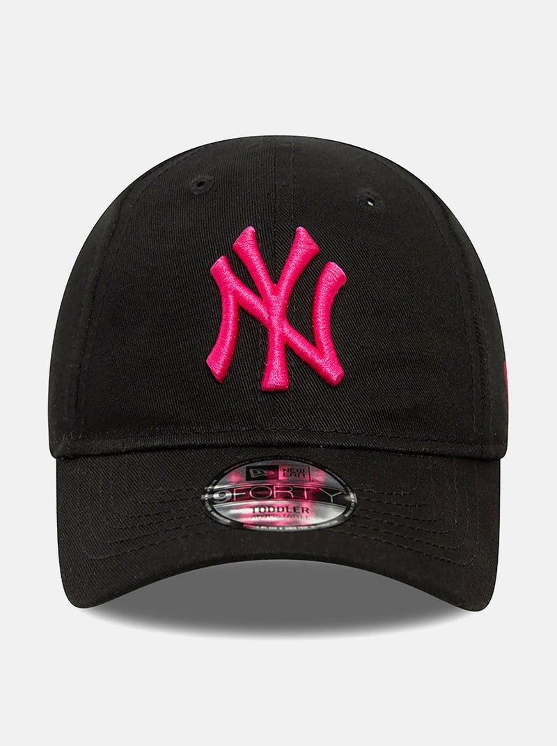 Casquette Bébé New Era ajustable Noir Rose - Kiabi