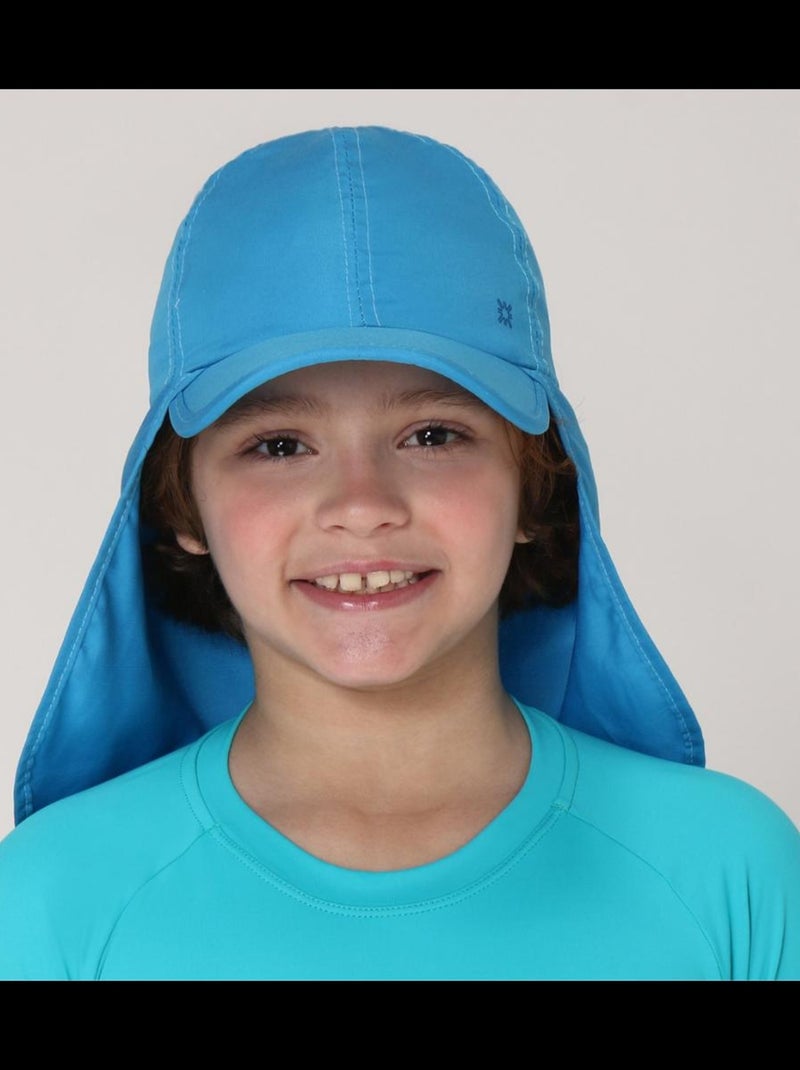 Casquette Bem estar UV Line Bleu - Kiabi