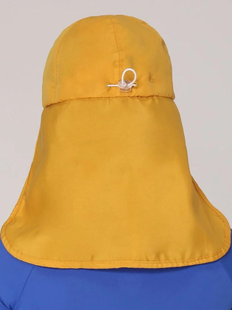 Casquette Bem estar UV Line Jaune - Kiabi