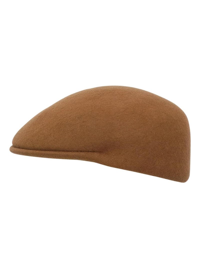 Casquette bombée 100% laine Camel - Kiabi