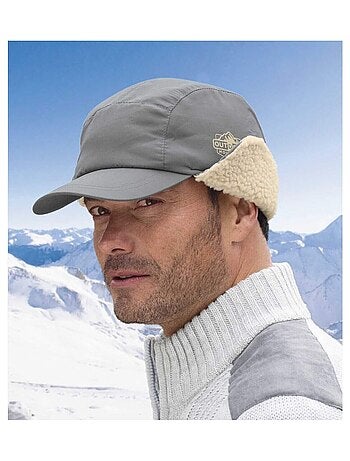 Casquette Cache-oreilles Doublée Sherpa - ATLAS FOR MEN