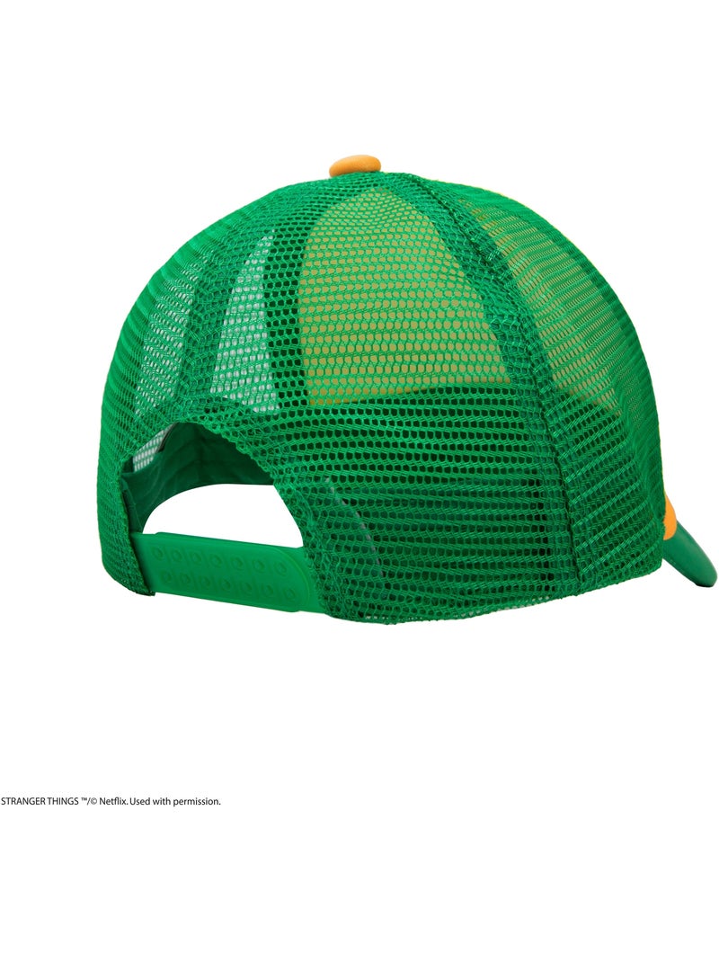 Casquette Camp Know Where - Stranger Things Jaune - Kiabi