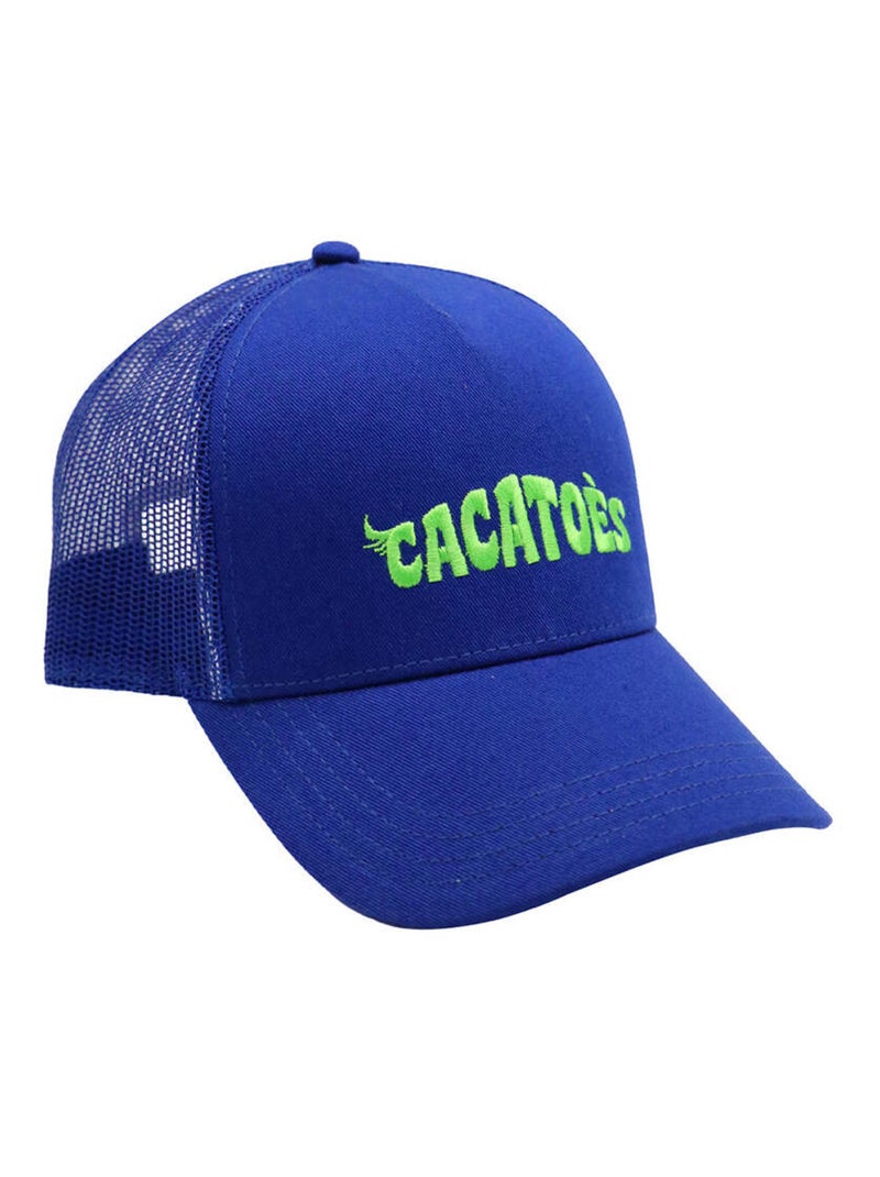 Casquette Capoeira Brasilia Cacatoès Bleu Vert Bleu - Kiabi