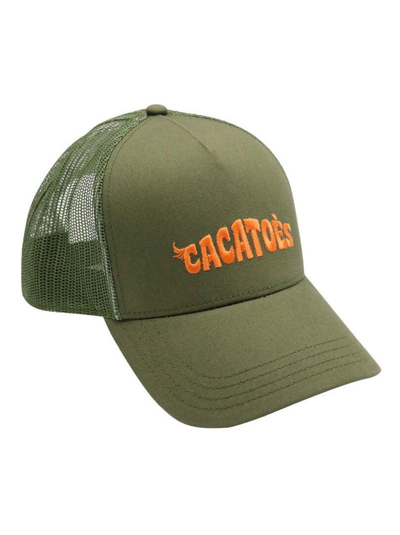 Casquette Capoeira Brasilia Cacatoès Kaki - Kiabi