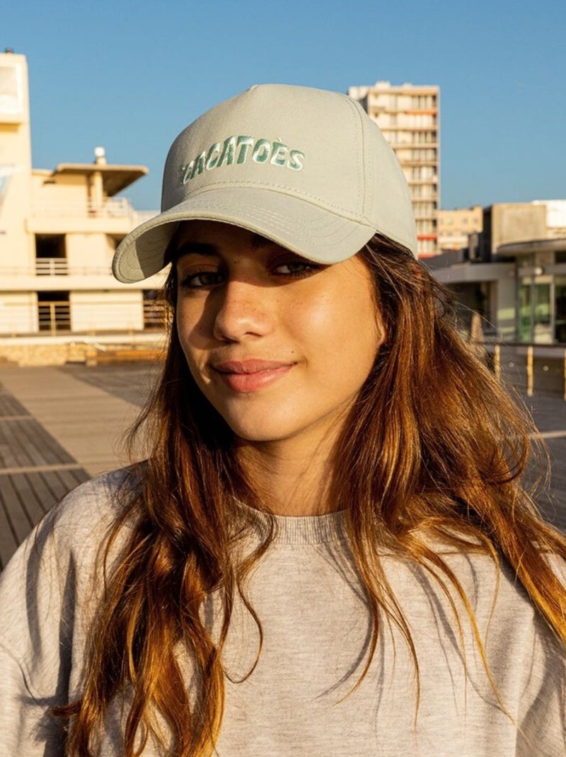 Casquette Capoeira Classic Cacatoès Vert d'eau - Kiabi