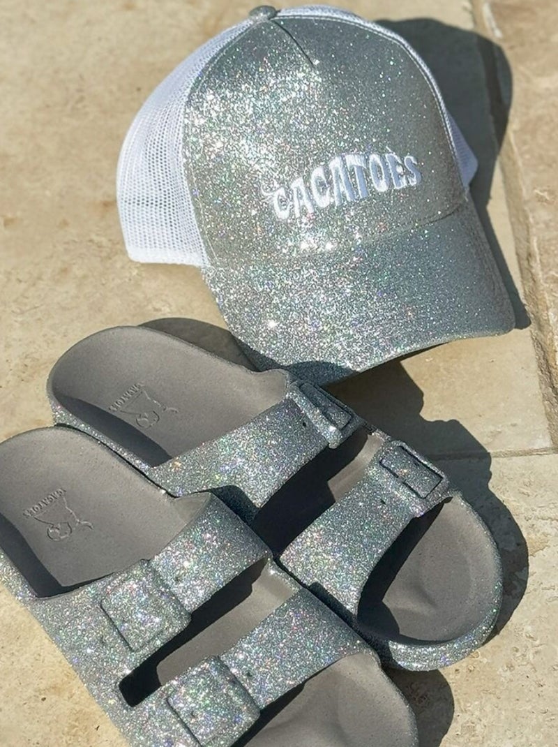 Casquette Capoeira Glitter Cacatoès Argenté - Kiabi