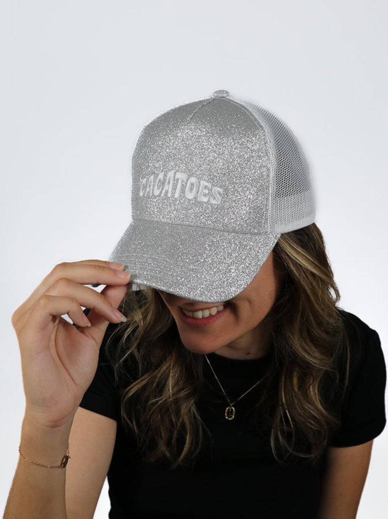 Casquette Capoeira Glitter Cacatoès Argenté - Kiabi