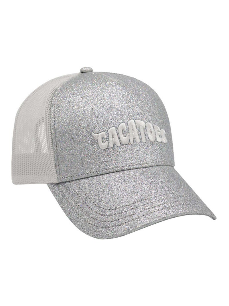 Casquette Capoeira Glitter Cacatoès Argenté - Kiabi