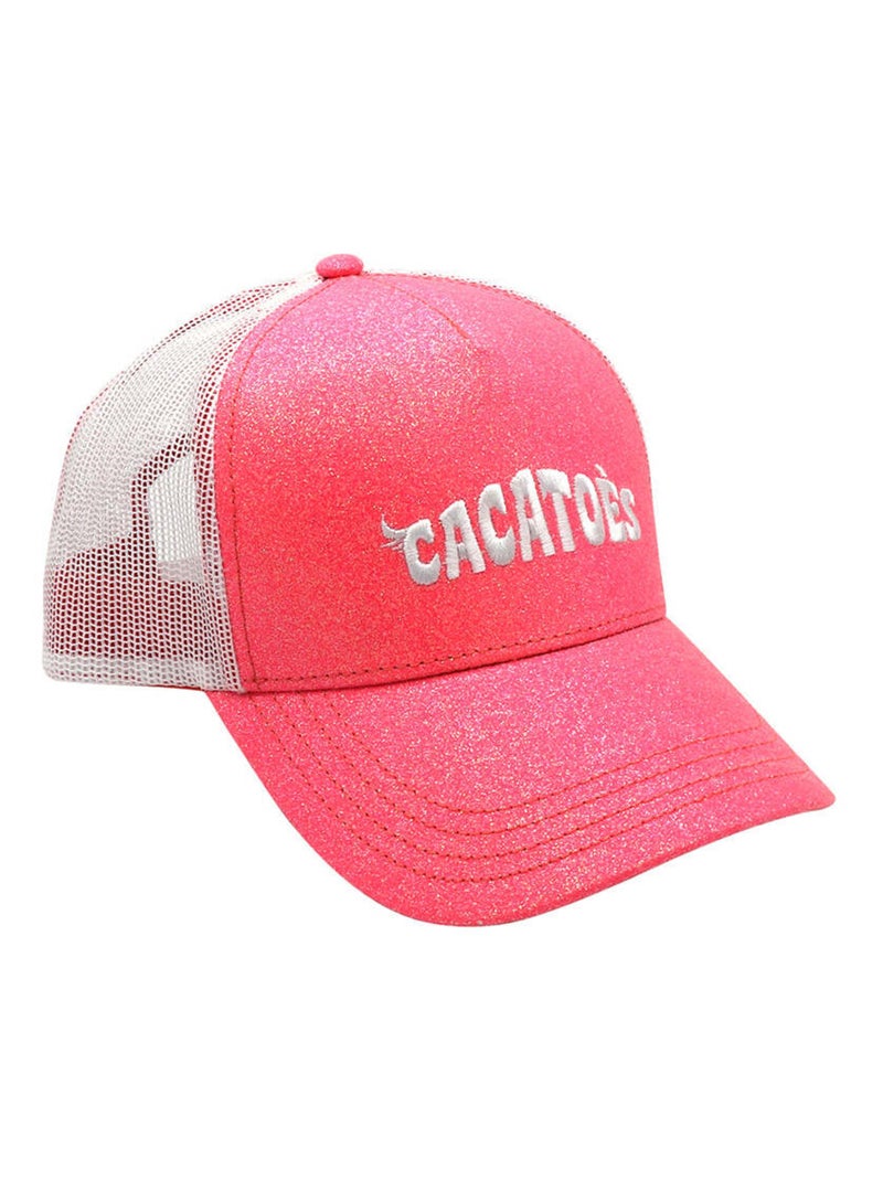 Casquette Capoeira Glitter Cacatoès Rose - Kiabi