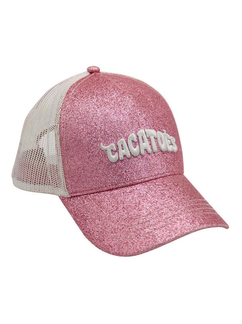 Casquette Capoeira Glitter Cacatoès Vieux rose - Kiabi