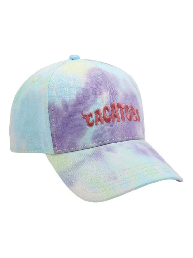 Casquette Capoeira Tie & Dye Cacatoès Bleu - Kiabi