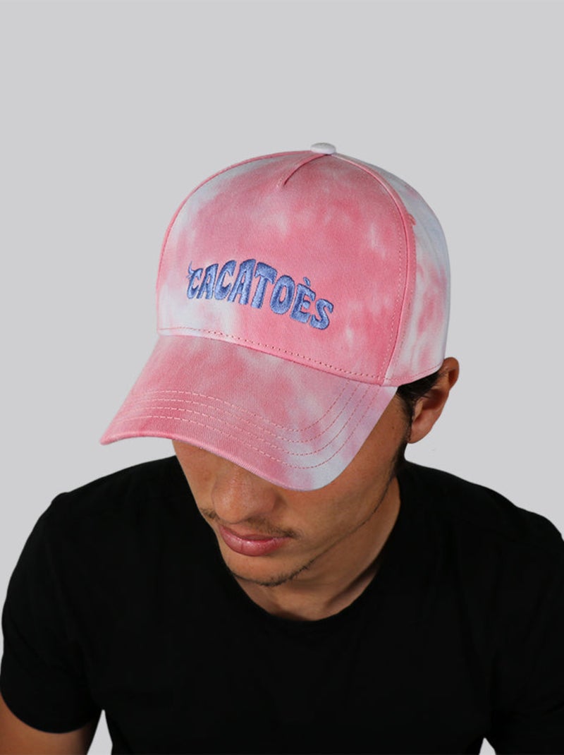 Casquette Capoeira Tie & Dye Cacatoès Rose - Kiabi