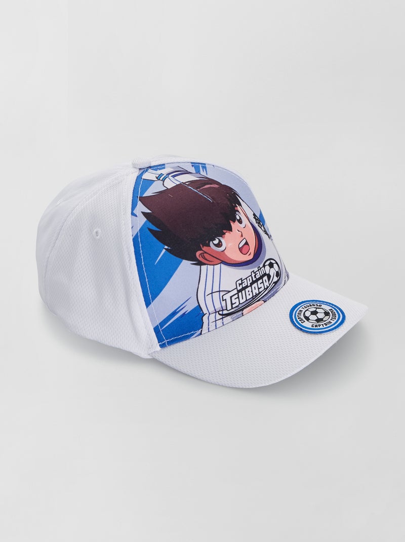 Casquette 'Captain Tsubasa' blanc - Kiabi
