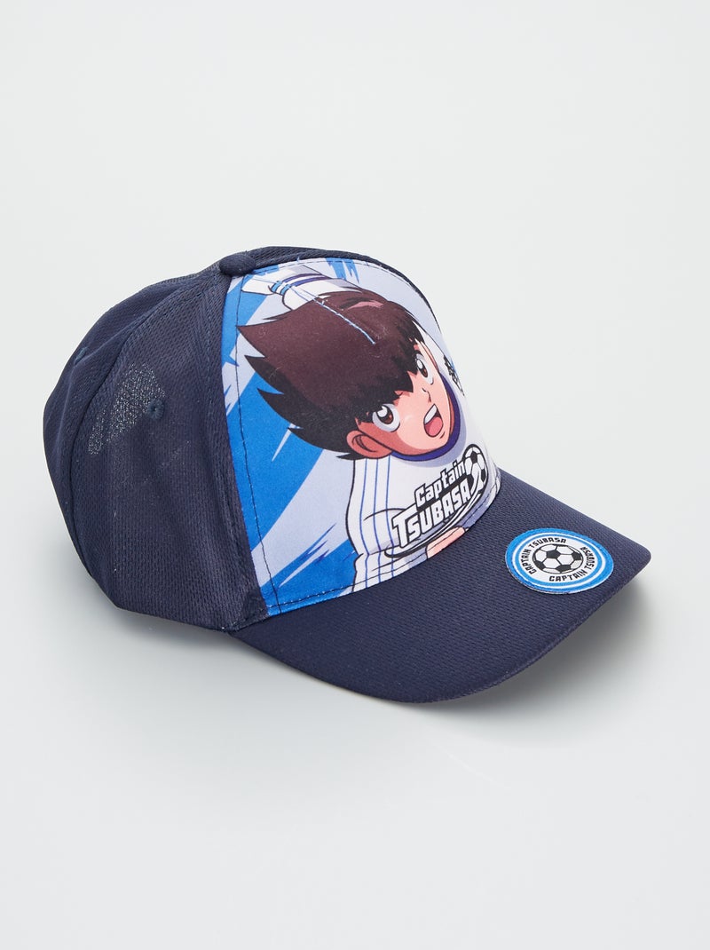 Casquette 'Captain Tsubasa' Bleu - Kiabi