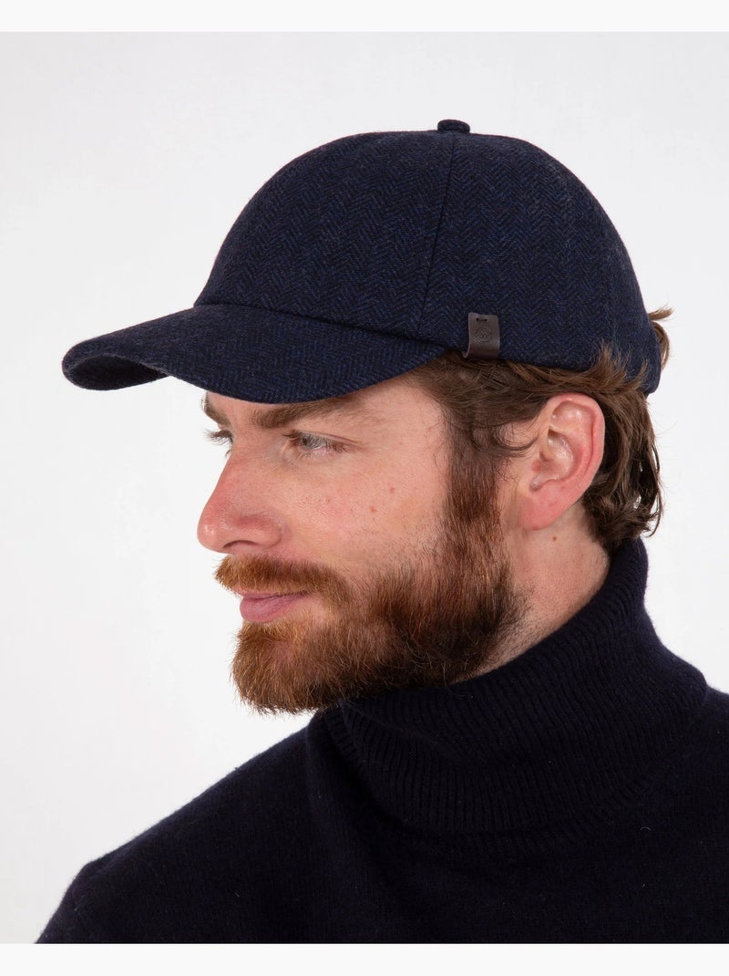 Casquette chaude, doublée en tissu homme Bleu marine - Kiabi