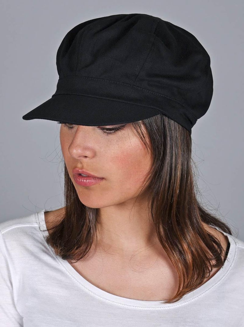 Casquette Coton Layna Noir - Kiabi
