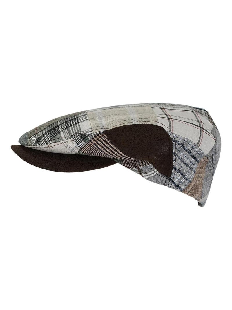 Casquette coton patchwork ITALIEN Bleu - Kiabi