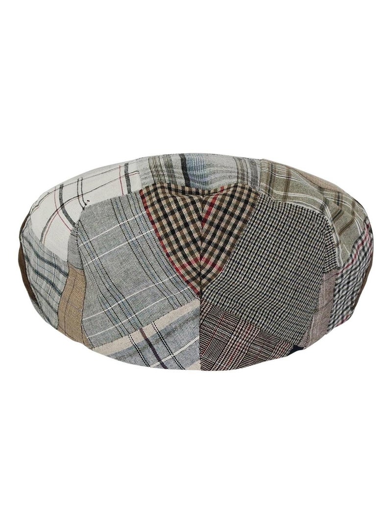 Casquette coton patchwork ITALIEN Bleu - Kiabi