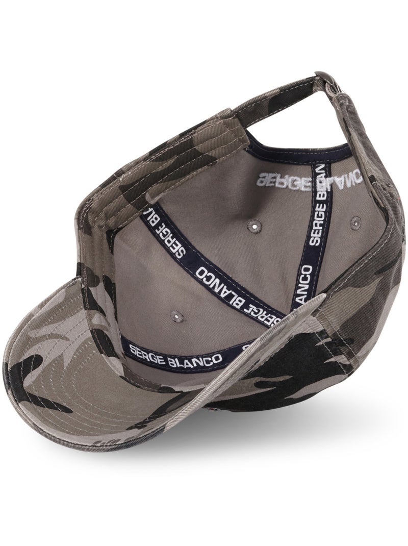 Casquette Dad Cap Camouflage Serge Blanco Gris - Kiabi