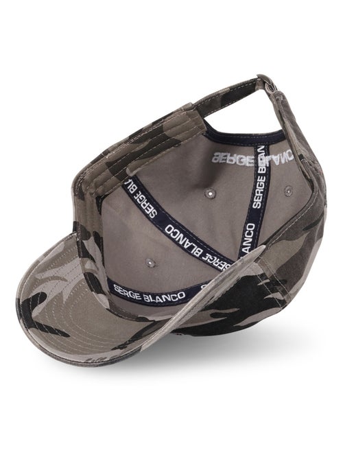 Casquette Dad Cap Camouflage Serge Blanco - Kiabi