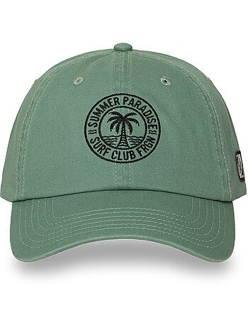 Casquette Dad cap en coton avec broderie Surf Club Freegun