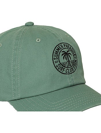 Casquette Dad cap en coton avec broderie Surf Club Freegun