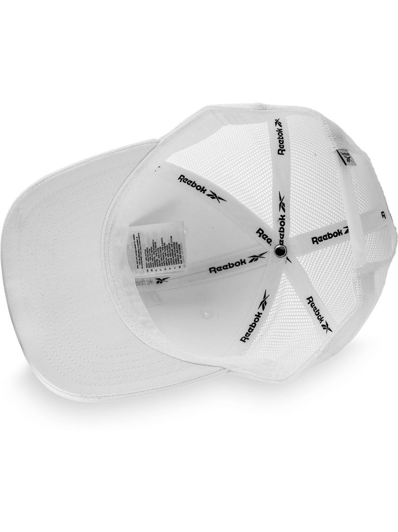 Casquette Dad cap en polyester avec print sur le côté Flow Cap Reebok Blanc - Kiabi