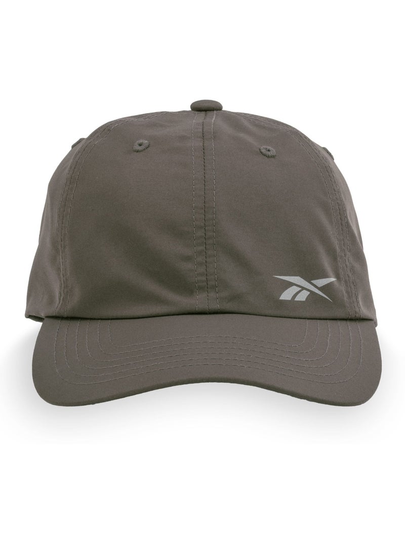 Casquette Dad cap  en polyester avec print sur le côté Flow Cap Reebok Vert kaki - Kiabi