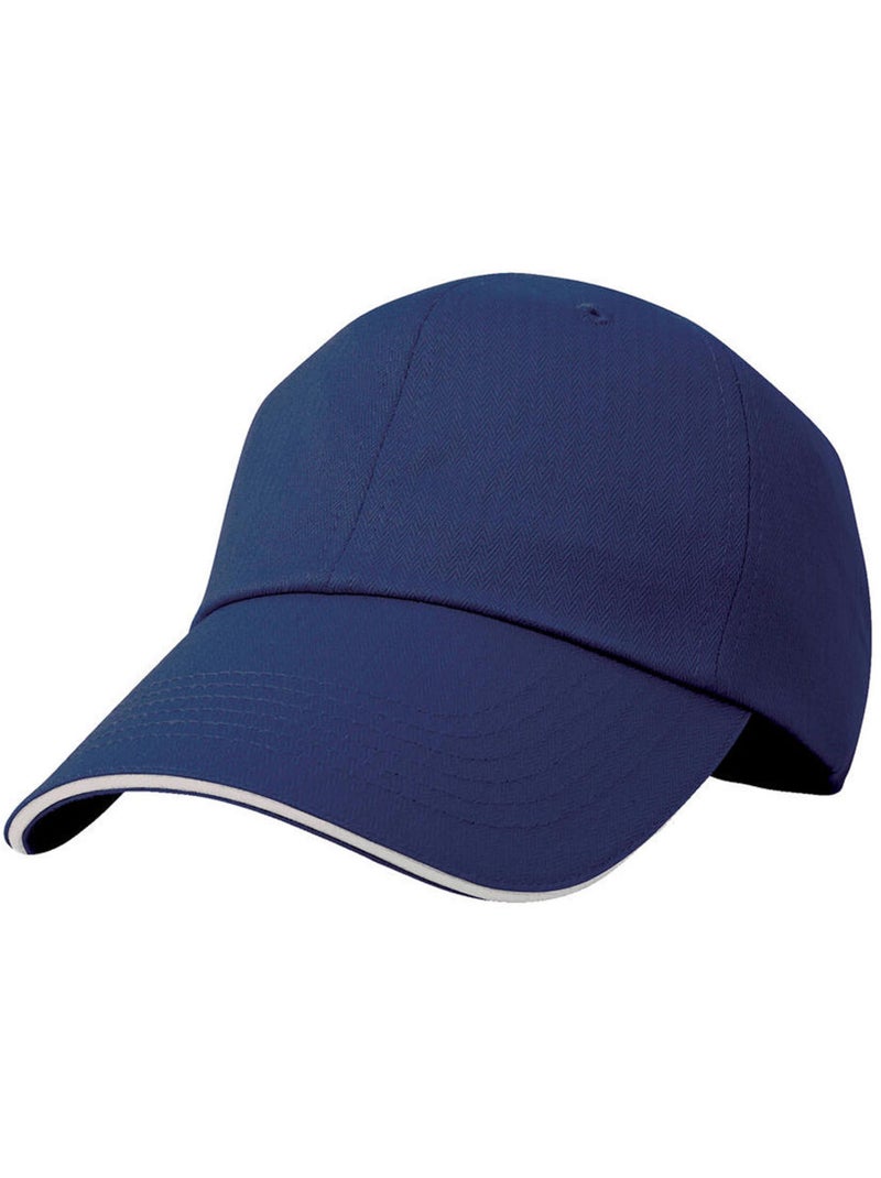 Casquette de baseball - result headwear Bleu Bleu marine Blanc - Kiabi