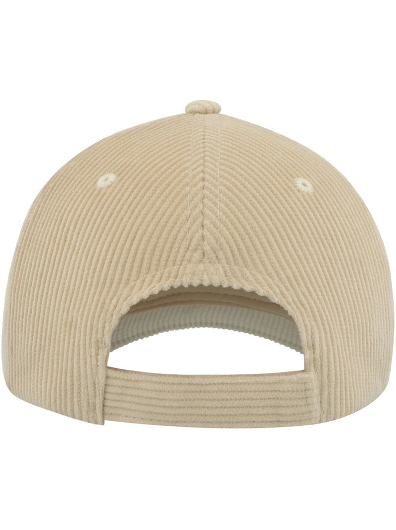Casquette de baseball cordy - atlantis headwear Beige gris - Kiabi