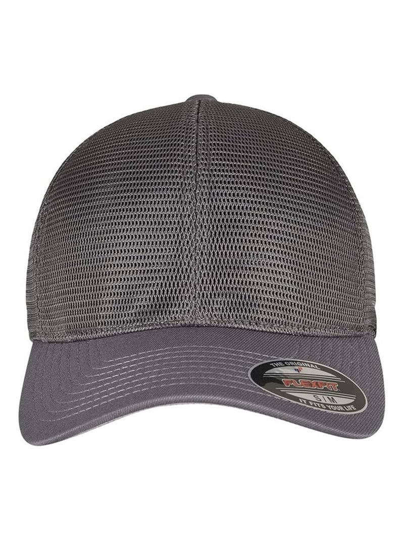 Casquette de baseball omnimesh - flexfit Gris Noir - Kiabi