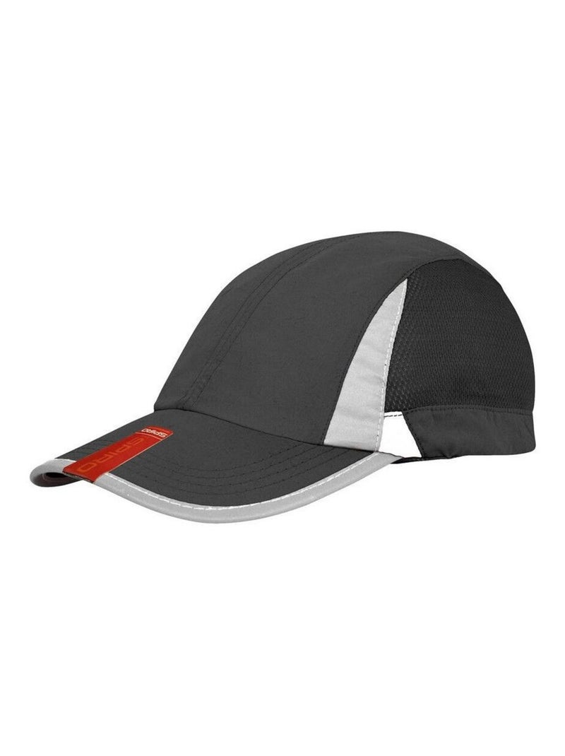 Casquette de baseball spiro - result headwear Noir Blanc - Kiabi