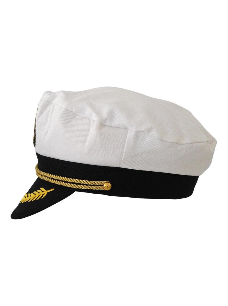 Casquette de capitaine DARIO Blanc - Kiabi