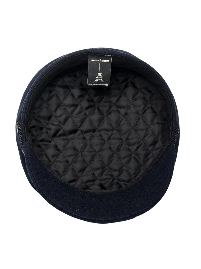 Casquette de marin laine Bleu - Kiabi