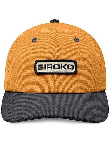 Casquette de randonnée en velours côtelé homme et femme wapta mustard