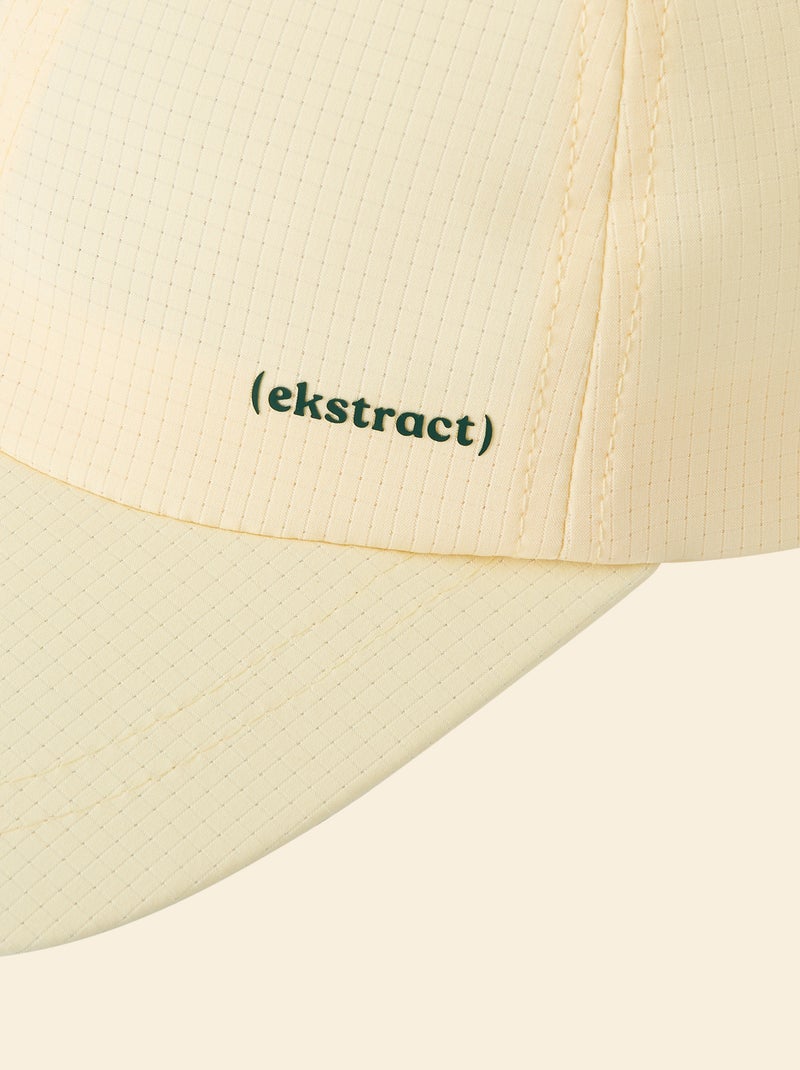 Casquette de sport (ekstract) avec visière rigide unie Jaune - Kiabi