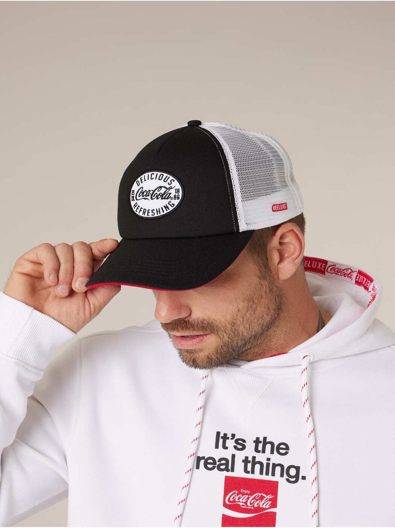 Casquette DEELUXE x COCA-COLA homme en 100% coton
 'Deeluxe' Noir - Kiabi