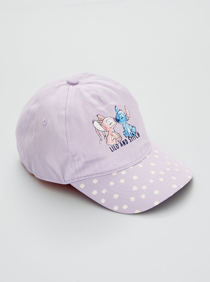 Casquette 'Disney' 'Stitch' violet - Kiabi