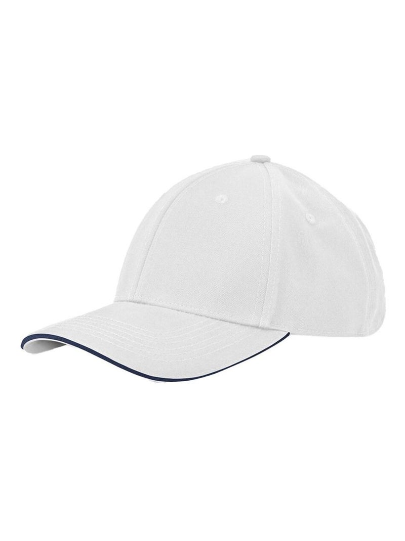 Casquette earthaware - beechfield Blanc Bleu - Kiabi