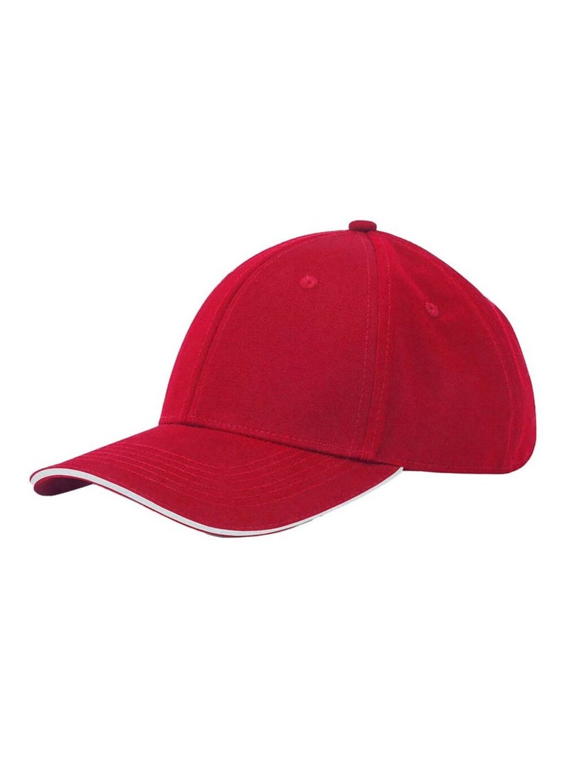 Casquette earthaware - beechfield Rouge grenat - Kiabi