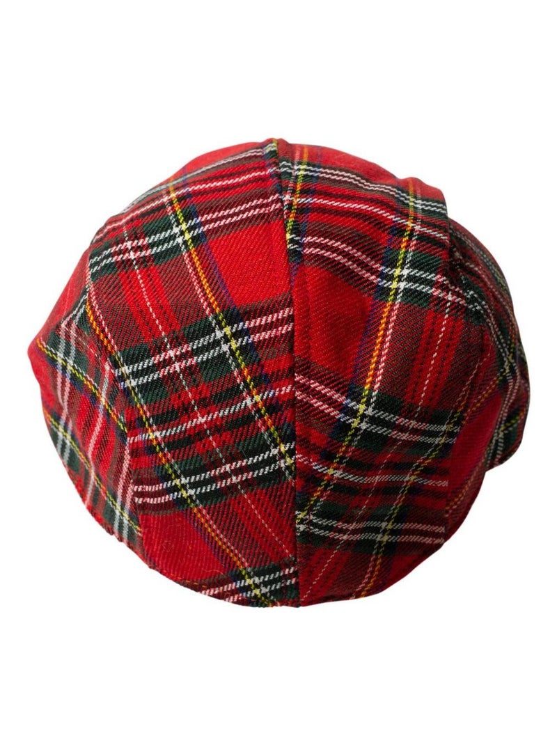 Casquette Ecossaise STIRLING Rouge - Kiabi