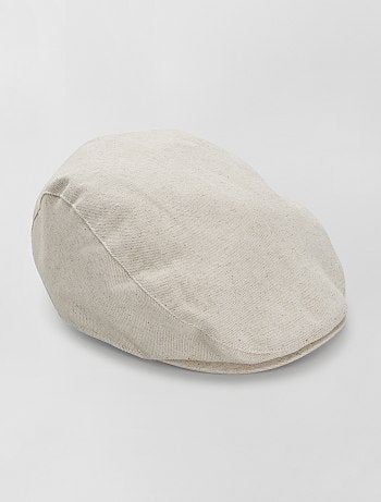 Casquette effet chambray