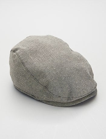 Casquette effet chambray