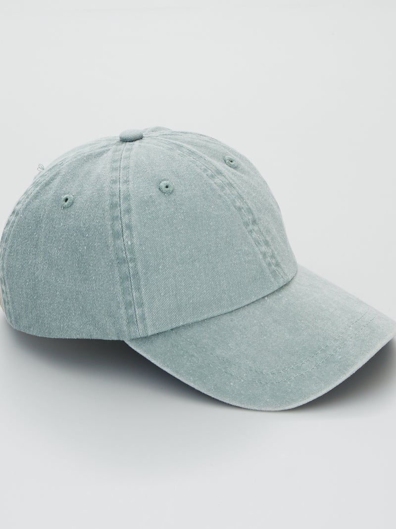 Casquette effet délavé Vert - Kiabi