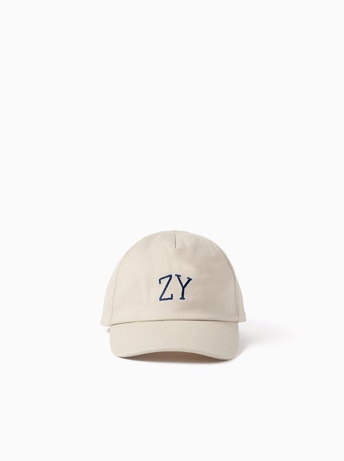 Casquette en coton avec broderie ZY - Kiabi