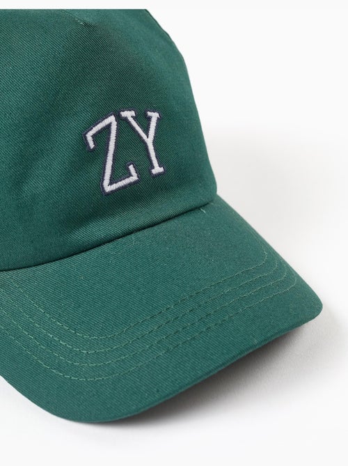 Casquette en coton avec broderie ZY - Kiabi