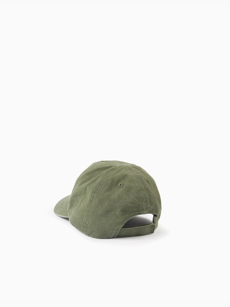 Casquette en coton Vert foncé - Kiabi