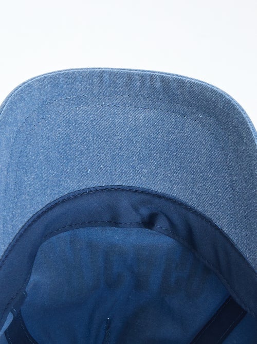 Casquette en denim avec inscription - Kiabi