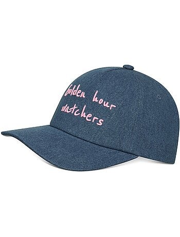 Casquette en denim lifestyle homme et femme gung golden