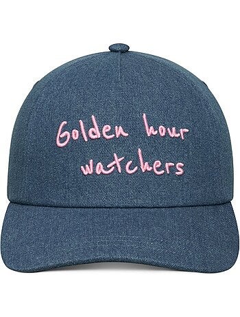 Casquette en denim lifestyle homme et femme gung golden
